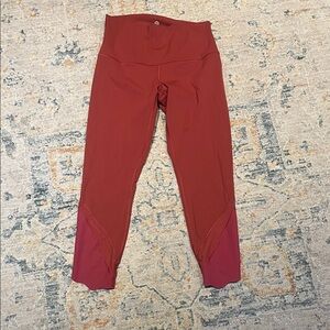 Lululemon Athletica Raspberry Leggings